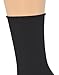 Rayon from Bamboo Roll Top Mid-Calf Crew Socks - Soft, Moisture-Wicking, Comfortable & breathable 3-pack Pair