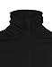 makeitmint Women's Comfy Zip Up Stretchy Work Out Track Jacket w/ Back Pocket SMALL YJZ0002_02BLACK