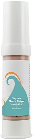 Natural Organic Foundation by Endlessly Beautiful (Nude Beige) - Skin Nourishing Ingredients - Vegan & Gluten Free