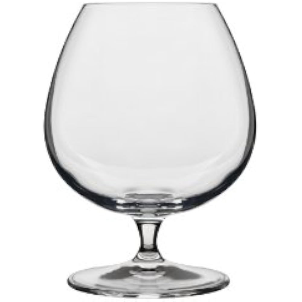 Luigi Bormioli Crescendo 151/2Ounce Brandy Snifter, Clear, Set Of 4