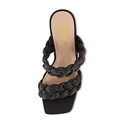 CUSHIONAIRE Women's Aurora braided platform sandal