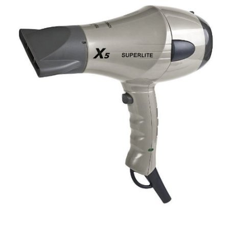 Click Here to See More Images X5 Superlite 7025 Compact Hair Dryer, Champagne