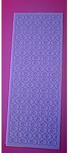 Impression Mat - Silicone - Fancy Hearts