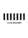 Kate Spade New York Black Ink Ballpoint Pen, Navy Stripe