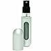 Travalo Travel Spray by Travalo Mini Travel Refillable Spray with Cap Refills from Any Fragrance Bottle (Sleek Silver) .135 oz for Women