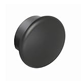 End Cap, Satin Black Finish, Clip in Place with Set Screw, for Promenaid Handrail System Only