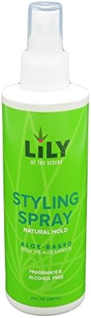 Lily Of The Desert Aloe 80 Organics Styling Spray Aloe Vera 8Ounce