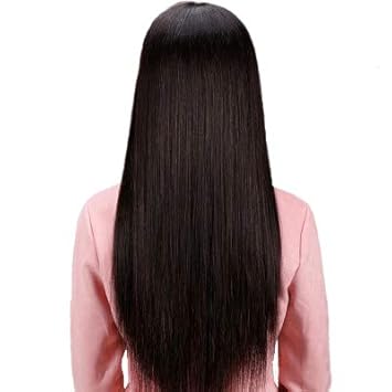 Waist Length Hair 16 65g 1 Jet Black 16 Remy Human Hair Clip