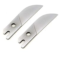Chiloskit 2Pcs Universal Multi Angle Miter Cutter Trunking Shear Shear Replaceable Spare Blade
