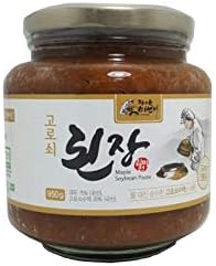 Korean Traditional Organic Fermented Mono Maple Soybean Paste Miso Doenjang NON-GMO K-foods 33.5oz / 950ml Jirisan Piagol [피아골 된장]