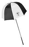 J&M Drizzle Stik Flex Umbrella (Black/White)