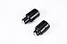 Radracing Frame Sliders Crash Protectors Kit for Honda CBR600RR PC40 2007 2008 Delrin Black