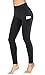 Fengbay High Waist Yoga Pants, Pocket Yoga Pants Tummy, Black, Size Xx-Largethumb 1