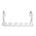 Wonder Hanger Max Pack of 6 Space Saving Hangers, Reinforced Hooks, Cascading Hangers for Organized Wrinkle-Free Clothes, College Dorms & Storage, Fully Assembled Hanger Closet Organizer – White