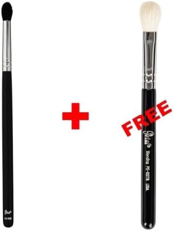 Bundle - Petal Beauty Small Tapered Blending makeup Brush + FREE $9 Value Eye Blending Brush