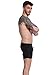 Neleus Men's Dry Fit Athletic Running Beach Shorts,801,Black,USA S+,Asia Tag L