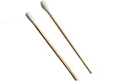 SE - Swab - Cotton, Birch Wood, 6in., 100 Pc/bag