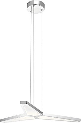 Elan 83952 Pendant Lighting, Chrome