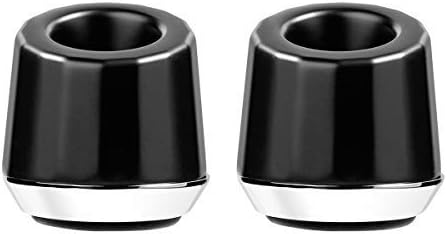 Men's Shaving Razor Stand Zinc Alloy Safety Razor Holder Base (2 Pack)
