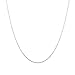 KEZEF Creations Sterling Silver 12 Inch 1.3mm Fine Italian Cable Chain Necklace for Girls