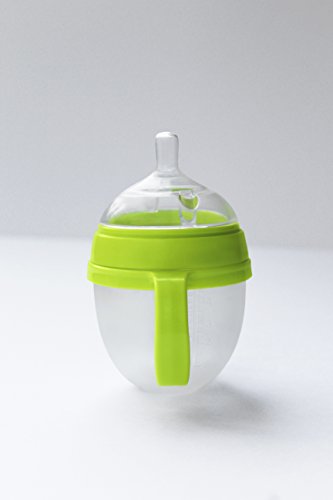 Feeding Bottle Handle Grip for Comotomo Feeding Bottles (Set of 2, Green) - Thumbnail 4