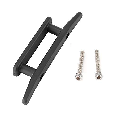 Huairdum Boat Dock Cleats, 1pc Nylon Kayak Boat Canoe Deck Cleat 2-Hole Open Anchor Base with Screws Accessory Kayaking Accessories Nylon Fixed Rope Stand with Two Screws