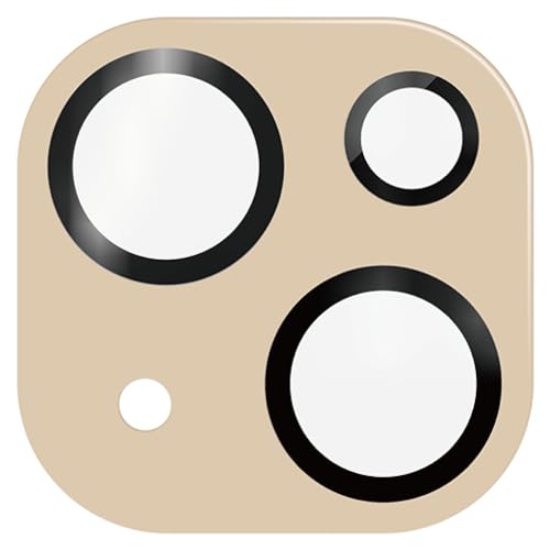 エレコム iPhone15 / 15 Plus カメラフィルム レンズフィルム 硬度10H パレットカラー カフェオレ PM-A23AFLLP1BE
