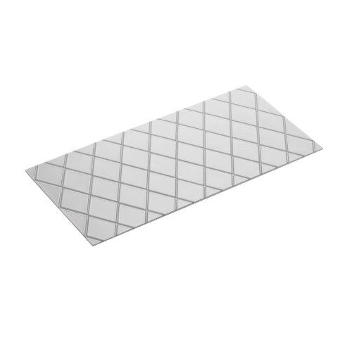 Cake Boss Decorating Tools 4-Piece Quilted Fondant Imprint Mat Set, Clear - Thumbnail 4