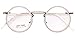 SOOLALA Design Lightweight Round Metal Circle Reading Glasses Customized Strengths