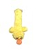 Dizzy Duck Extra Durable Squeaker Plush Dog Toy for Small and Medium Dogs