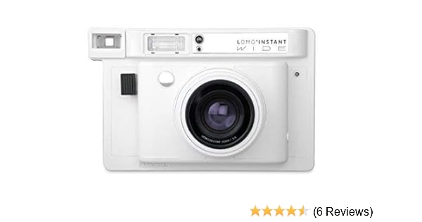 Lomography Li200 W Spine Instant Wide White Instant Camera