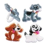 Puppy Dog Cupcake Rings (24-Pack)
