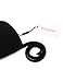RELLECIGA Womens Push-up Swimwear Black Criss Cross Strappy Triangle Bikini Top Size Small