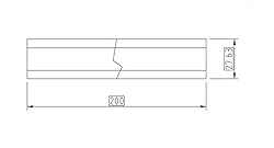 Guyker Two-Way Radius Sanding Block for Fret