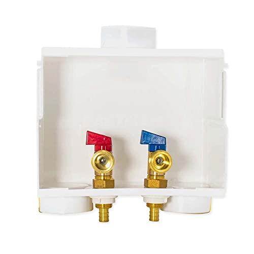 Eastman 1/2 Inch PEX Connection x 3/4 Inch MHT Washing Machine Outlet