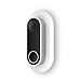Nest Hello Wall Plate, Hard ABS Plastic Wall Plate Bracket Cover for Nest Hello Doorbell by KASMOTION, Compatible with Adjustable Wedge (White)