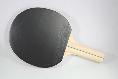 Butterfly RDJ 2 Player Table Tennis Racket & Ball Set - 2 ITTF Approved Ping Pong Paddles - Addoy Rubber and Sponge - 3 Balls