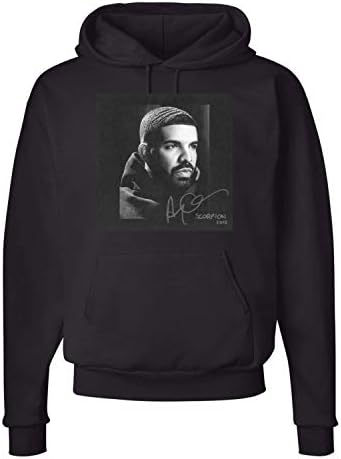 TryMeDesigns Drake Scorpion Hoodie Album Cover Hip Hop Rap Merch God's Plan Hooded Sweatshirt