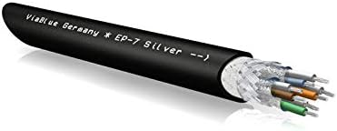 Price per 1 Meter VIABLUE EP-7 Silver CAT 7 Cable