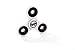 Fidget Spinner With Case Covered Bearings - Stress Relief Toys & Fidget Hand Spinner - White by Spin Dr