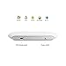 QQPOW Mini 2.4Ghz Wireless Touchpad Keyboard With Mouse For Google Android Tv Box,Pc, Pad, Xbox 360, Ps3, Htpc, Iptv (White)