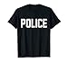Police for Police Officer Halloween Costume T-Shirt