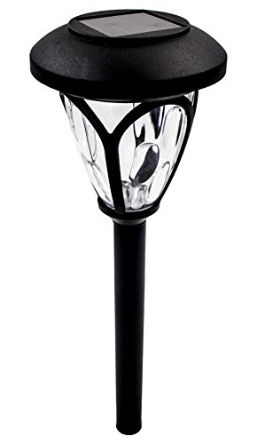 Solar Pathway Lights Outdoor Garden Path Decorative Stake Light Landscape Home Decor Sogrand Waterproof Bright White LED Yard Decorations Stakes For Outside Walkway Driveway Patio 6Pack
