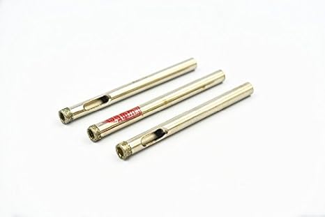 Generic 30mm : Hot Vitrified Tiles Cutter 6-50mm Diameter Diamond Coated Glass Marble Ceramic Hole Saw Drill Bit Straight Shank Cutting Tool