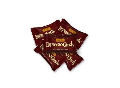 BALI’S BEST ESPRESSO CANDY, 1 POUND JAR, INDIVIDUALLY WRAPPED HARD CANDY WITH ESPRESSO FILLED CENTER, MADE WITH REAL SUMATRAN COFFEE, HALAL