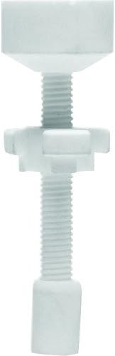 1247 SCIENCE LAB EQUIPMENT - 18MM CUP CERAMIC THREADED ADJUSTABLE FEMALE WHITE