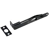 Richelieu | Onward 6-inch Flush Bolt Latch, Oil-Rubbed Bronze | Extra Door Security, For Indoor Use on Single Doors, Double Doors, Cabinets, and Pantries, Screws Included