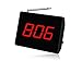 SINGCALL Wireless Calling System, Paging System, for Cafe, Coffee Shop, Restaurant, Office, Small Display Big Screen, Pack of 1 Display 5 Bells