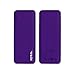 Koral Luma 3000 Portable Charger - Compact 3000mAh Power Bank (External Battery) for iPhone 7, iPhone 6, iPad , Kindle, Samsung Galaxy & More (Purple)