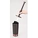 iDesign York Stainless Steel Toilet Bowl Brush and Holder Set - 4.25